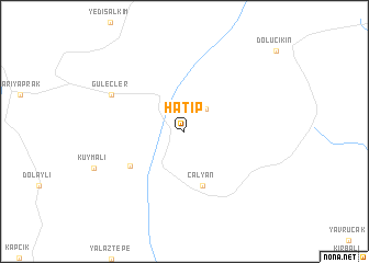 map of Hatip