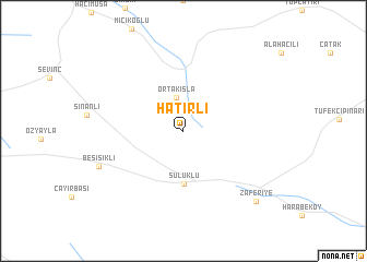 map of Hatırlı