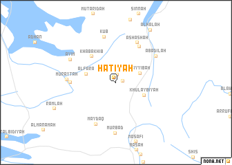 map of Ḩatīyah