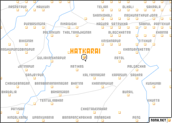 map of Hātkarai