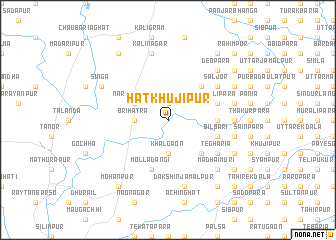map of Hātkhujipur