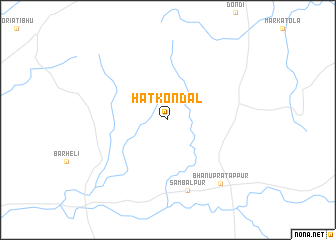 map of Hātkondal