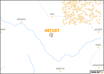 map of Hāt Kot