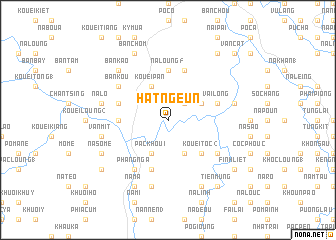 map of Hat Ngeun