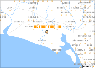 map of Hato Antioquia