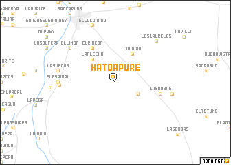 map of Hato Apure