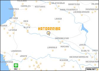 map of Hato Arriba