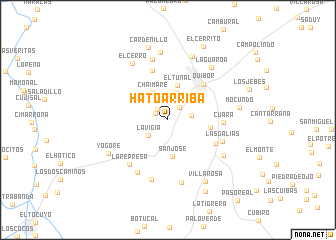 map of Hato Arriba