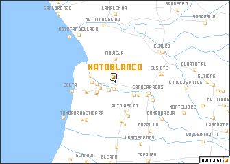 map of Hato Blanco
