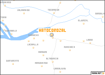 map of Hato Corozal