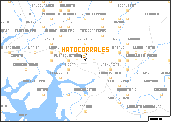 map of Hato Corrales