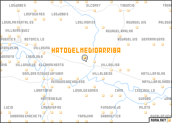 map of Hato del Medio Arriba