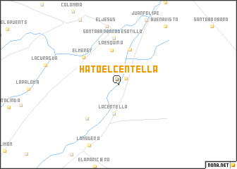 map of Hato El Centella