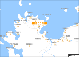 map of Hatogawa