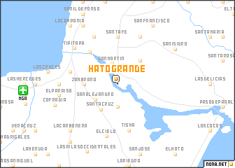 map of Hato Grande