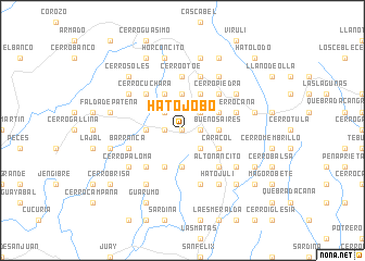 map of Hato Jobo