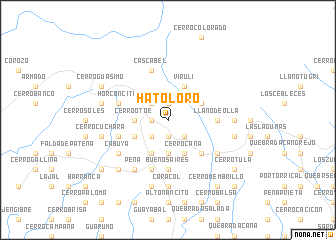map of Hato Loro
