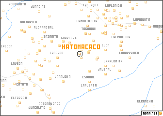 map of Hato Macaco