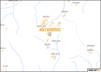 map of Hatomanuc