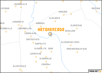 map of Hato Mercado