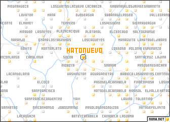 map of Hato Nuevo