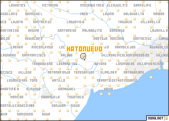 map of Hato Nuevo