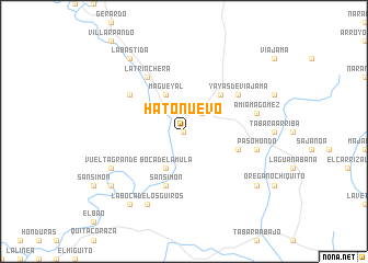 map of Hato Nuevo