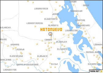 map of Hato Nuevo