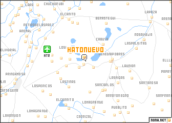 map of Hato Nuevo