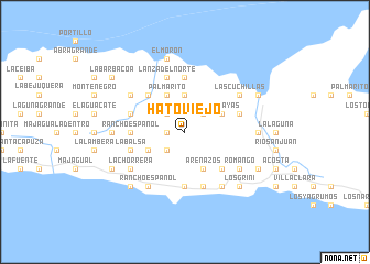 map of Hato Viejo