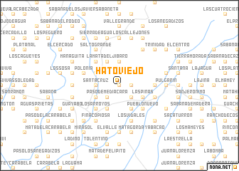 map of Hato Viejo