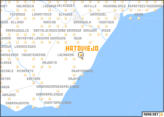 map of Hato Viejo