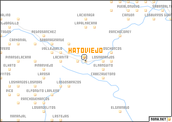 map of Hato Viejo