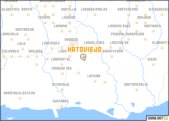 map of Hato Viejo