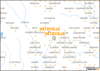 map of Hato Viejo