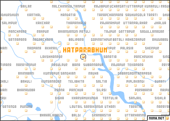map of Hāt Pārābhum