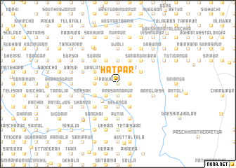 map of Hātpār