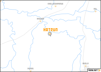 map of Hātrūn