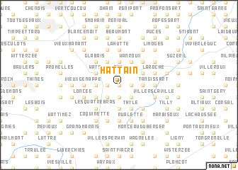 map of Hattain