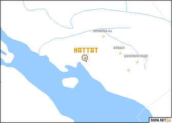 map of Ḩaţţāt