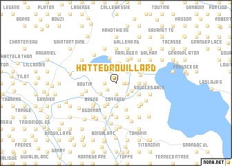 map of Hatte Drouillard