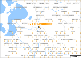 map of Hatte Grammont