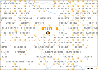 map of Hattella