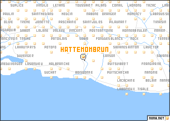 map of Hatte Mombrun