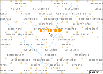 map of Hattenhof