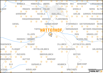 map of Hattenhof