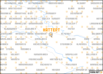 map of Hattert