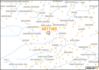 map of Hattiān