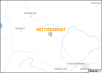 map of Hattingspruit