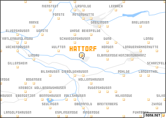 map of Hattorf